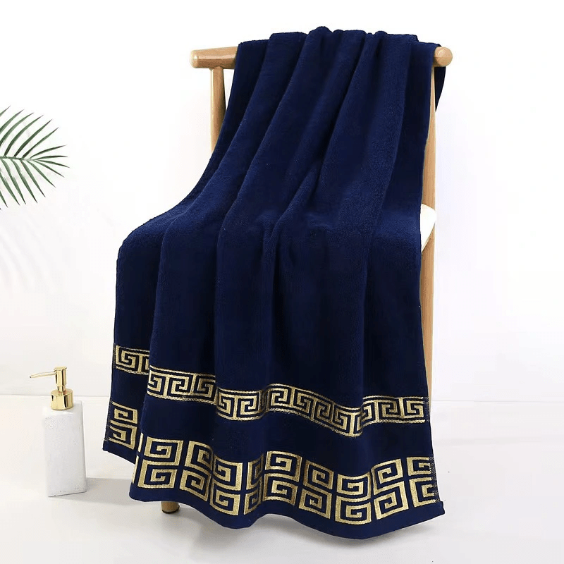 Luxuriöses 2-teiliges Handtuchset, 1 Handtuch und 1 Badetuch