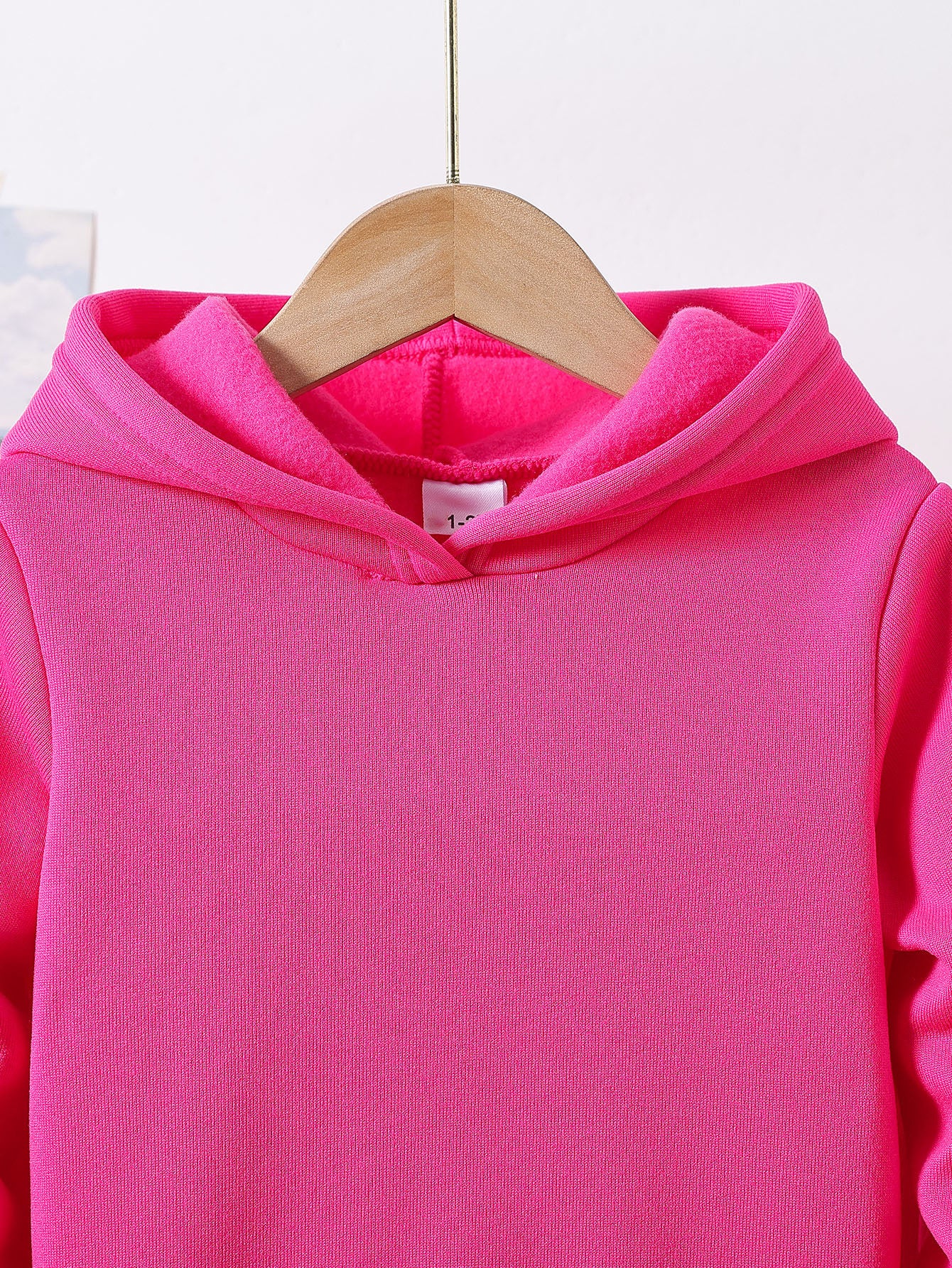 Herbst- und Winter-Zweiteiler für Mädchen, Hoodie mit Kapuze und Hose