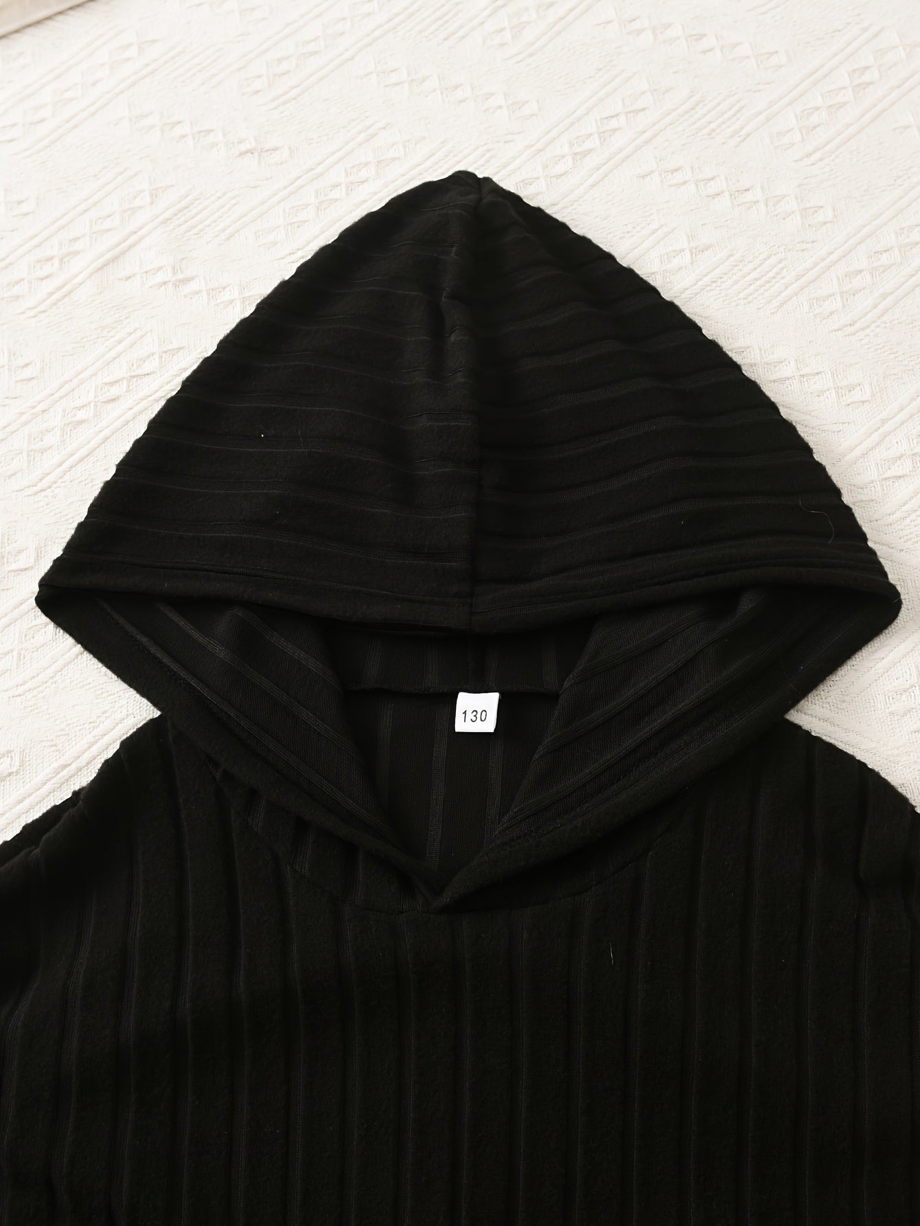 2-teiliges Set für Mädchen, Langarm-Kapuzenpullover und dehnbare Hose