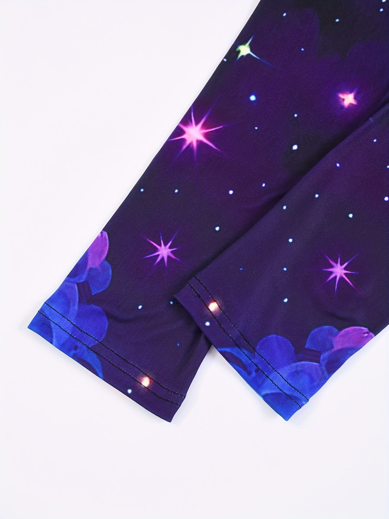 2-teiliges Schlafanzug/Pyjama-Set für Mädchen, lässiges 3D-Digitaldruck-Set