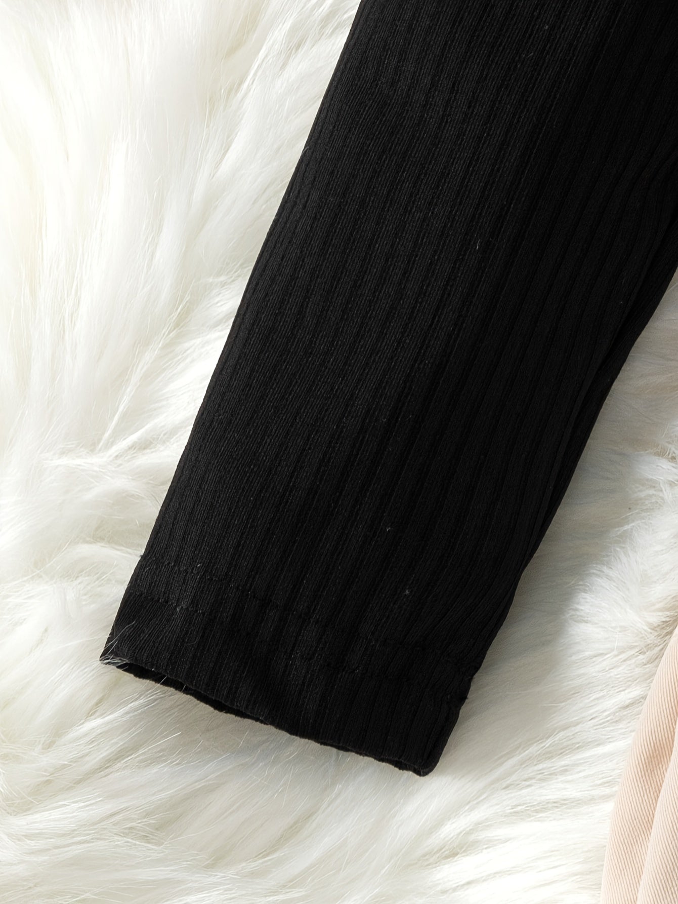 2-teiliges Set für Mädchen, modisches, Langarm-Oberteil + stylische Cargohose