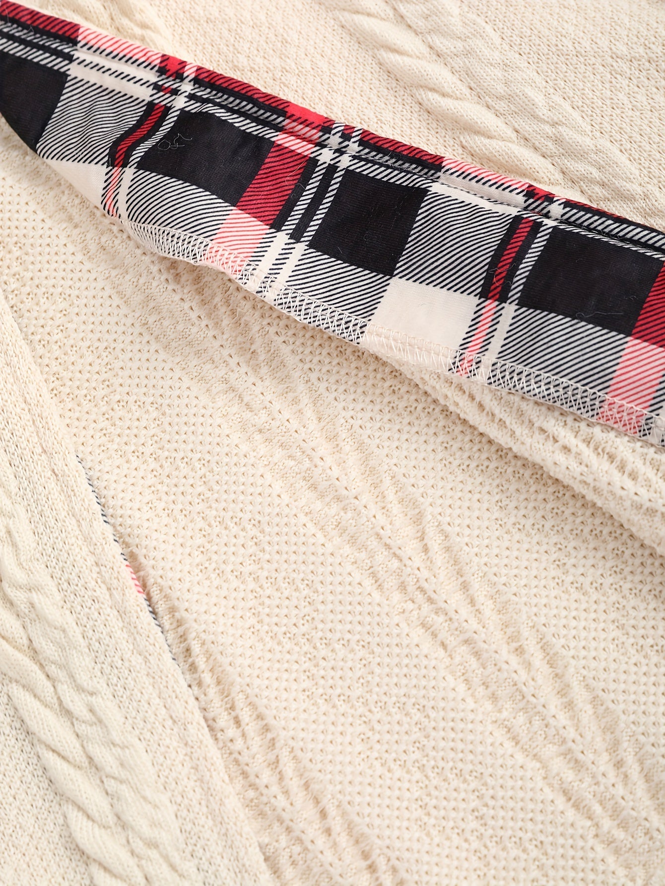 Damen-Strickmantel im Y2K-Stil mit Kapuze mit Kunstpelzbesatz, Herbst Winter