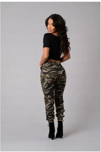 Hirigin Neue Heiße Stretch Bundhose Tarnmuster