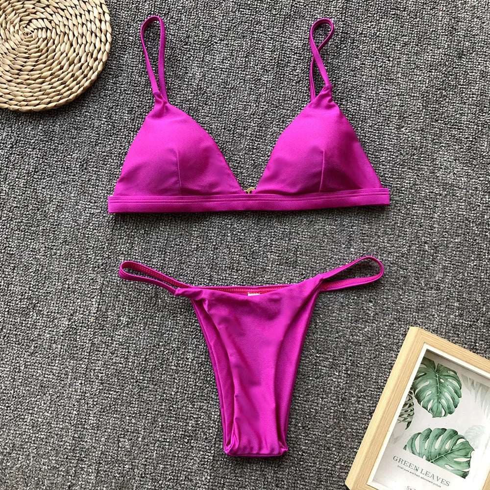 Para Praia Bikini-Set (verschiedene Farben)