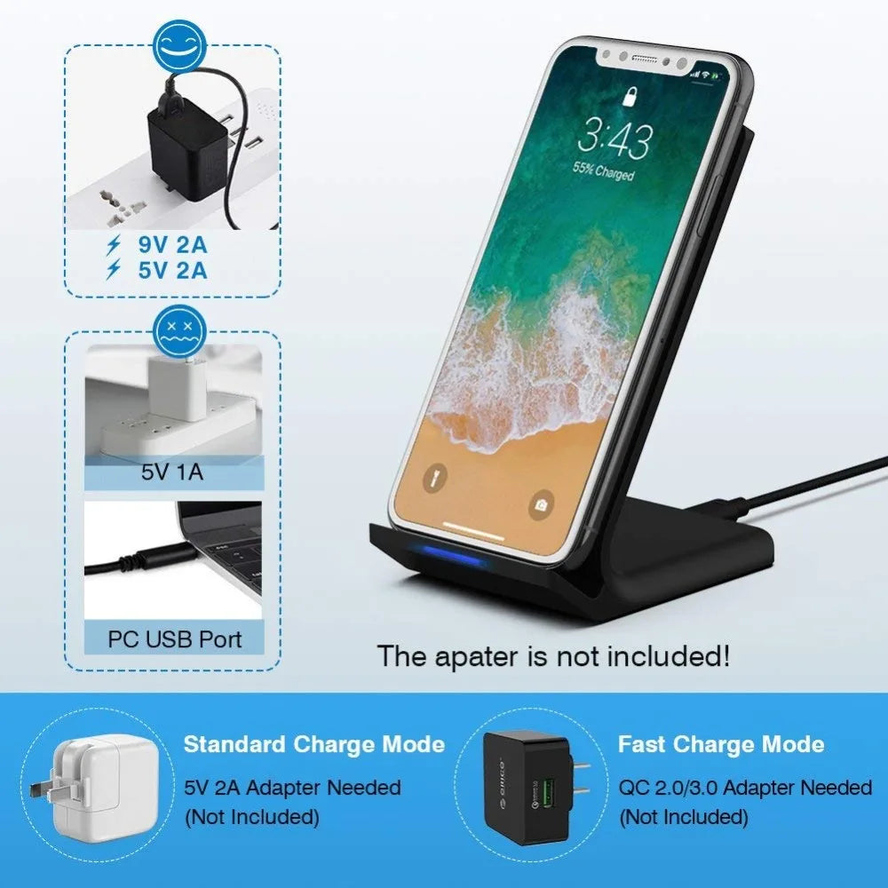 30w kabelloses Schnellladegerät 2in1 für Samsung, I Phone