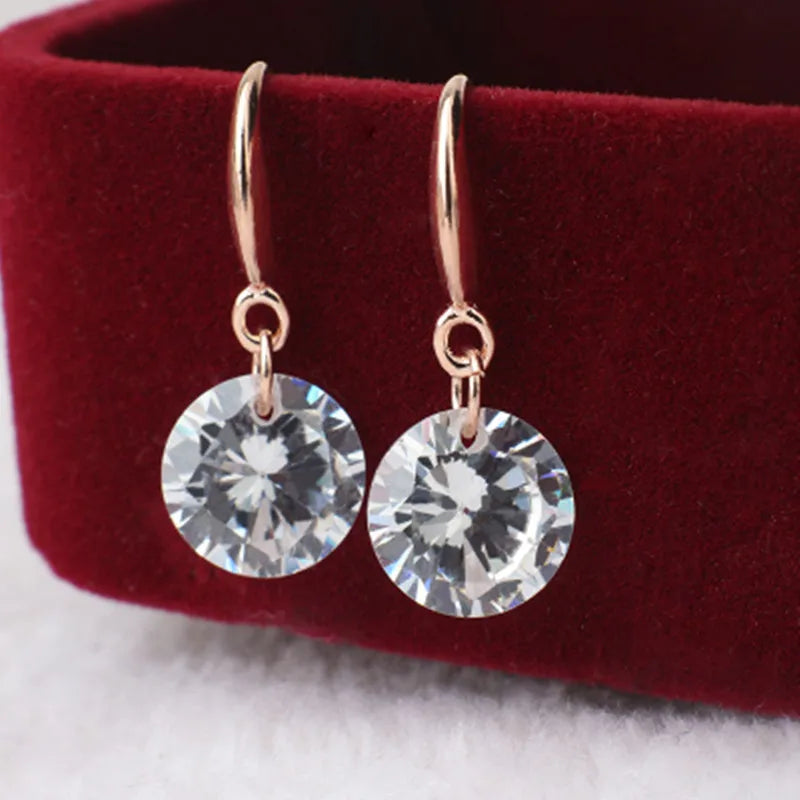 Elegante Ohrringe Modeschmuck mit Zirkon