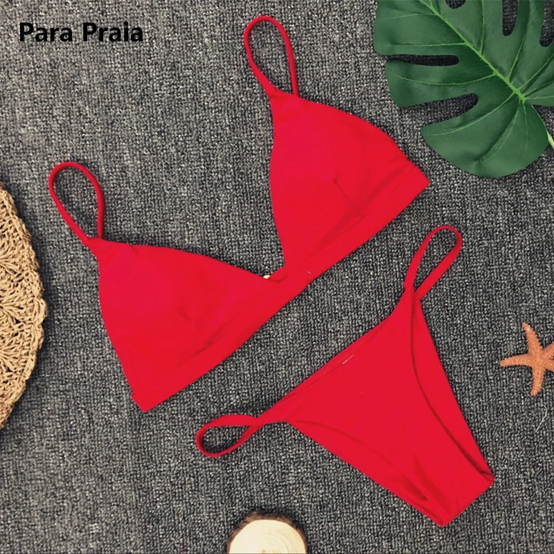 Para Praia Bikini-Set (verschiedene Farben)