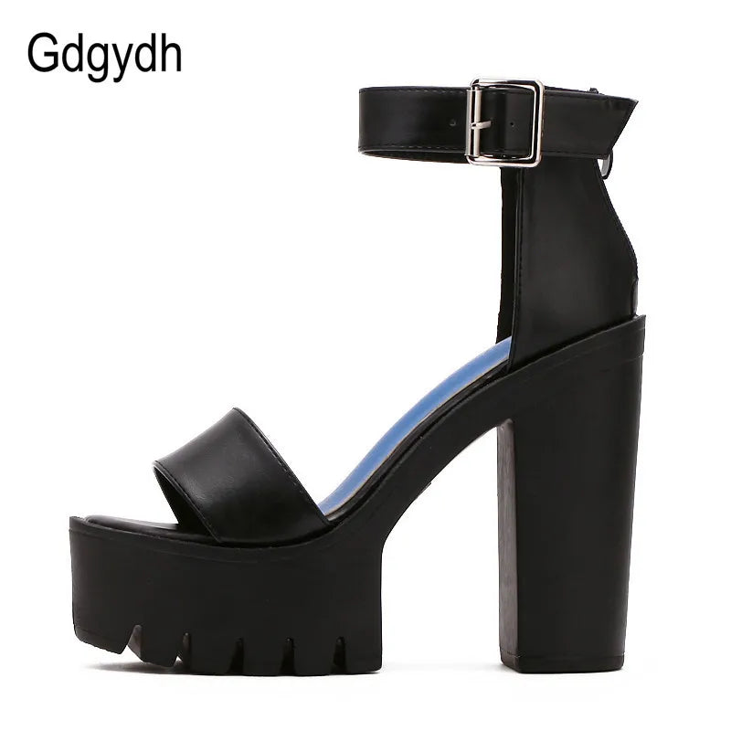 Hohe Damen Absatz Schuh / Sandale High Heel Pumps