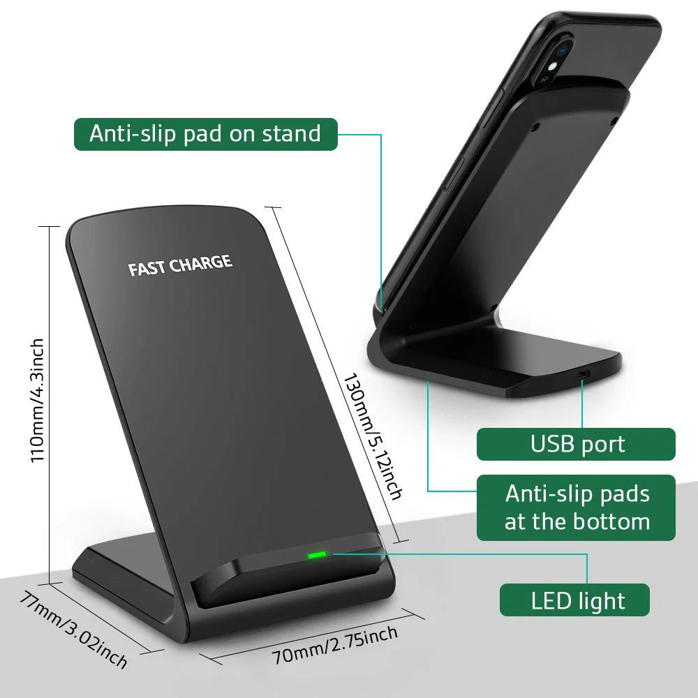 30w kabelloses Schnellladegerät 2in1 für Samsung, I Phone
