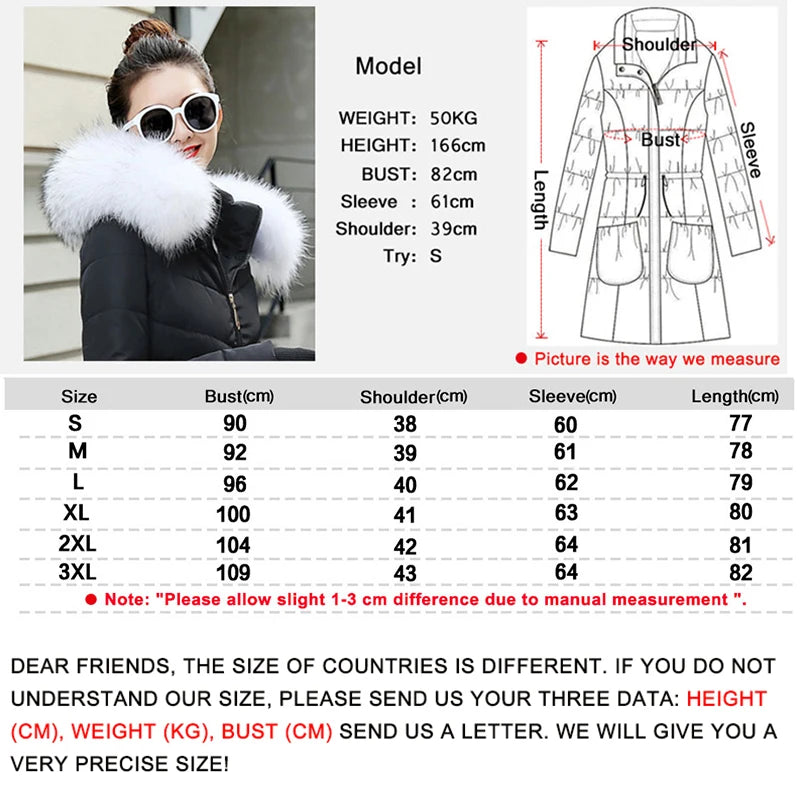 Damen Winterjacke Mantel Parka Jacke