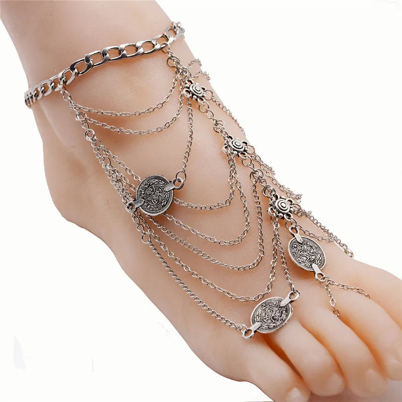 Modyle New Fashion Fußkettchen, Fußkette