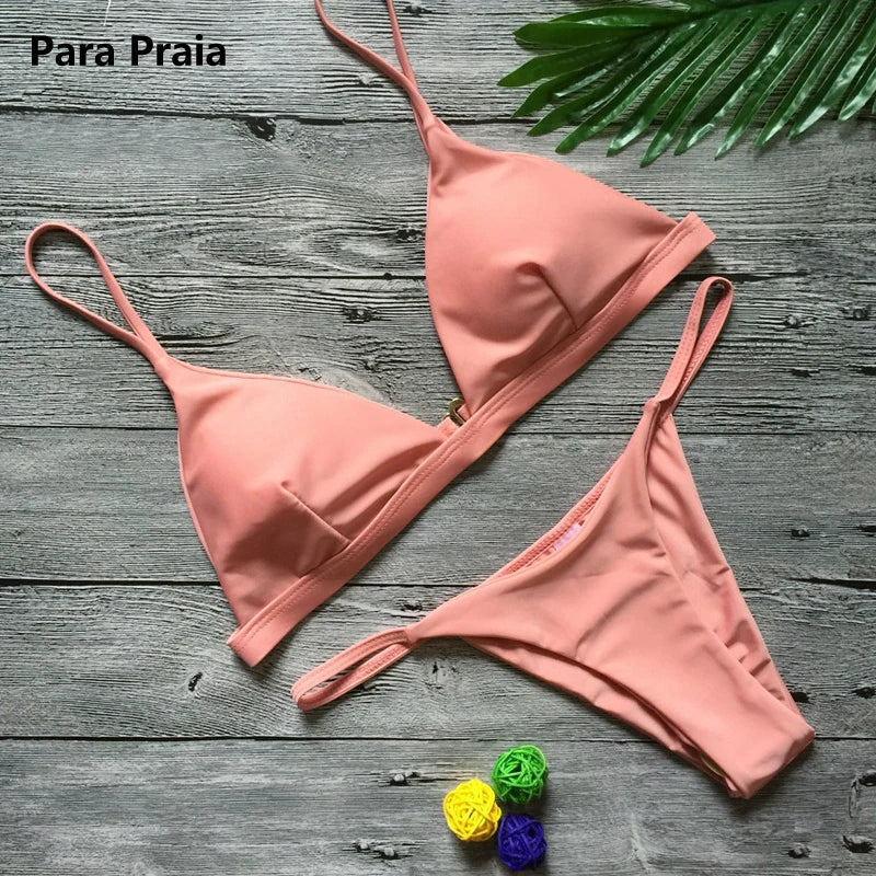 Para Praia Bikini-Set (verschiedene Farben)