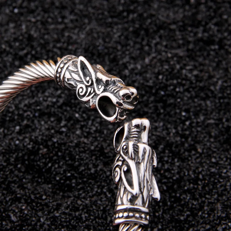 Armband Wiking Stainless Steel Dragon Fashion Accessoires