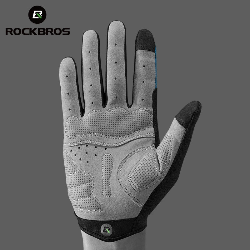 ROCKBROS Winddicht Fahrrad Handschuhe Touchscreen