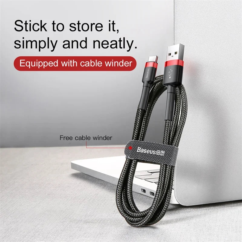 Baseus Typ-C-Kabel Quick Charge 3.0 USB-C-Schnellladung