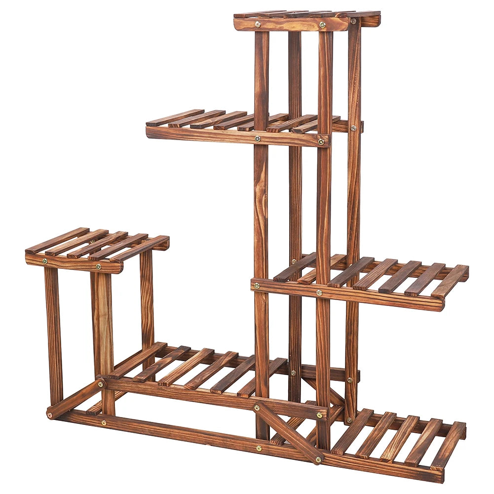 Holzständer Regal für Pflanzen