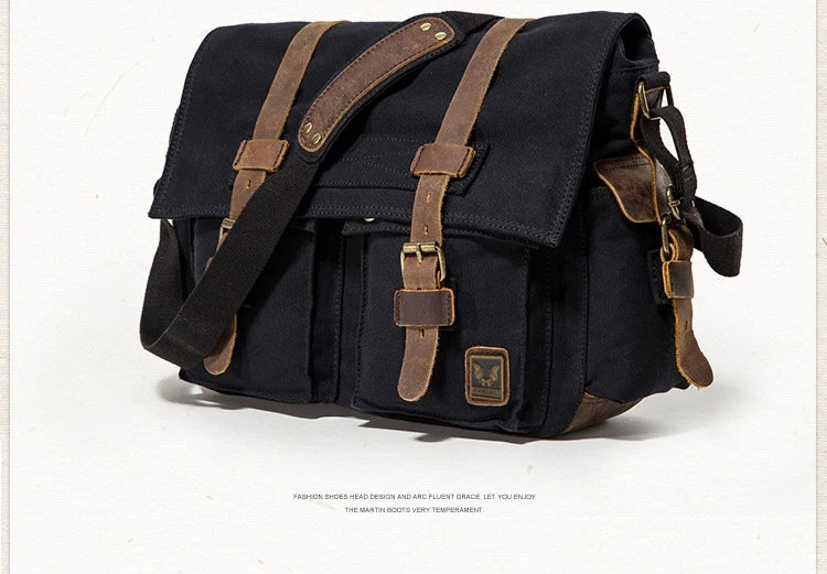 Neue Mode Vintage Männerumhängetasche