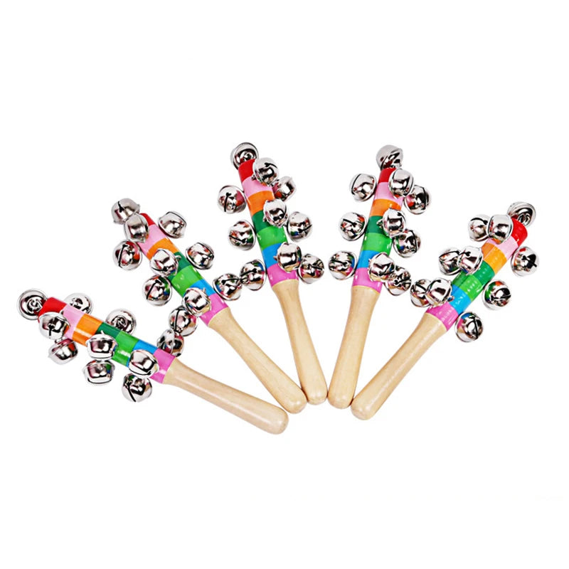 Montessori Holz Rasseln Xylophone uvm. für Baby Krippe Spielzeug