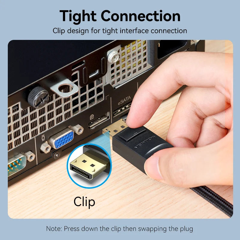 Vention Display Port to HDMI 4K 60Hz DP to HDMI Kabel