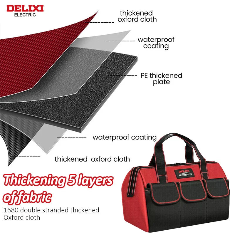 Delixi Elektro Werkzeugtasche, Wasserdicht