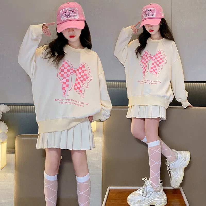 Pullover Hoodie Mädchen 4 bis 12 Jahre Model Sailor 2024