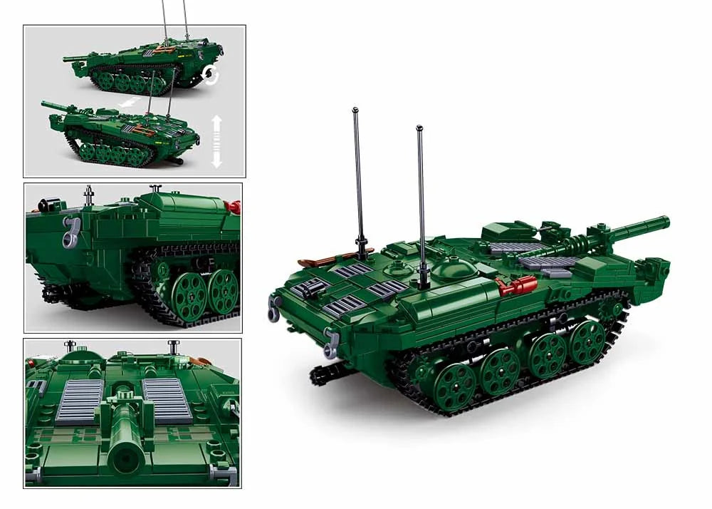 Sluban Militärische Serie schwere Kampfpanzer