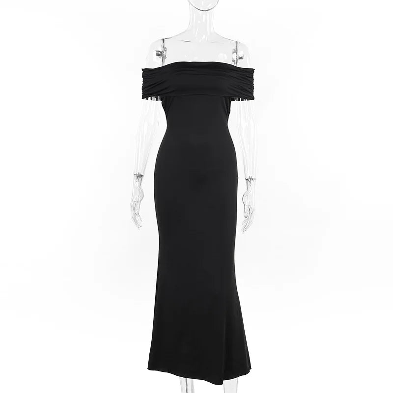 Mozision langes eleganter Kleid