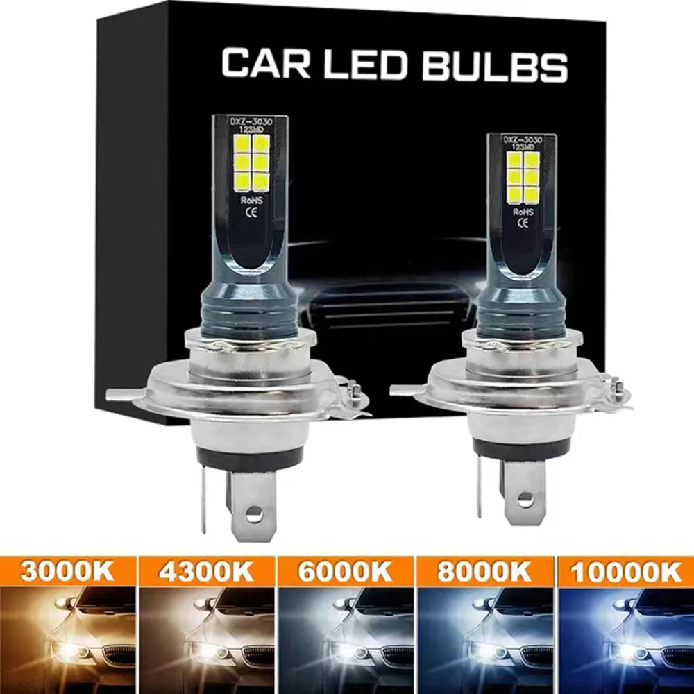 2 Super Helle Ledlampe Auto Motorrad H 1-11
