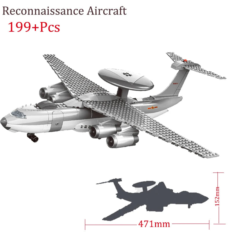 Sluban Military SR-71 Blackbird Spy Plane F-15 Fighter Bausteine Set
