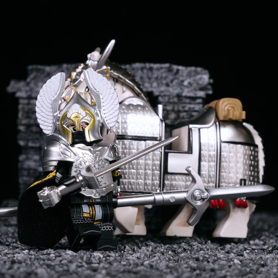 JIMITU Gondor Ritter mit Pferd