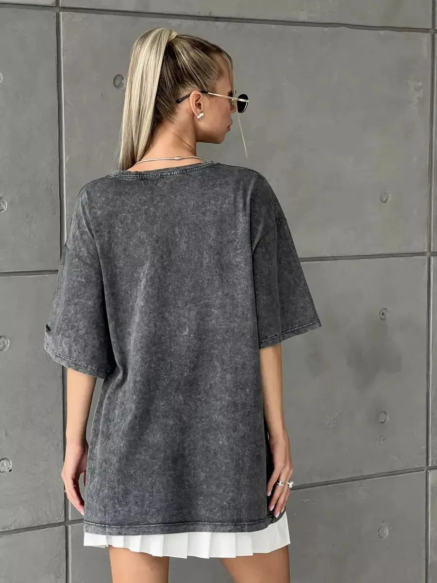 Teekoss 100 % Baumwolle Damen T-Shirt