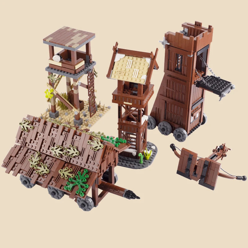 BRICKPANDA Mittelalterliche Sets Bausteine Verschiedene Ausführungen Bausteine-Set
