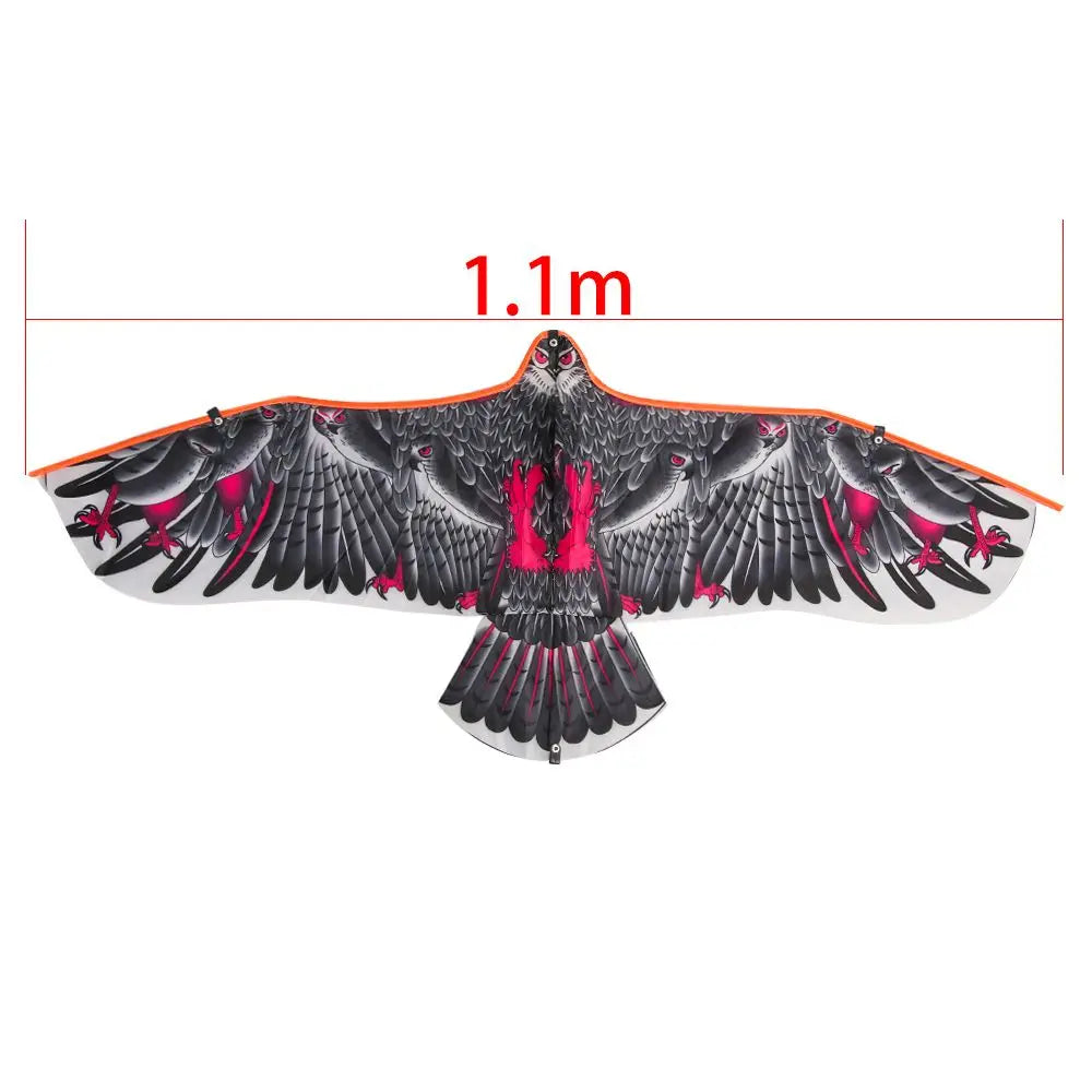 Flacher Adler Drachen mit 30 Meter Flugdrache