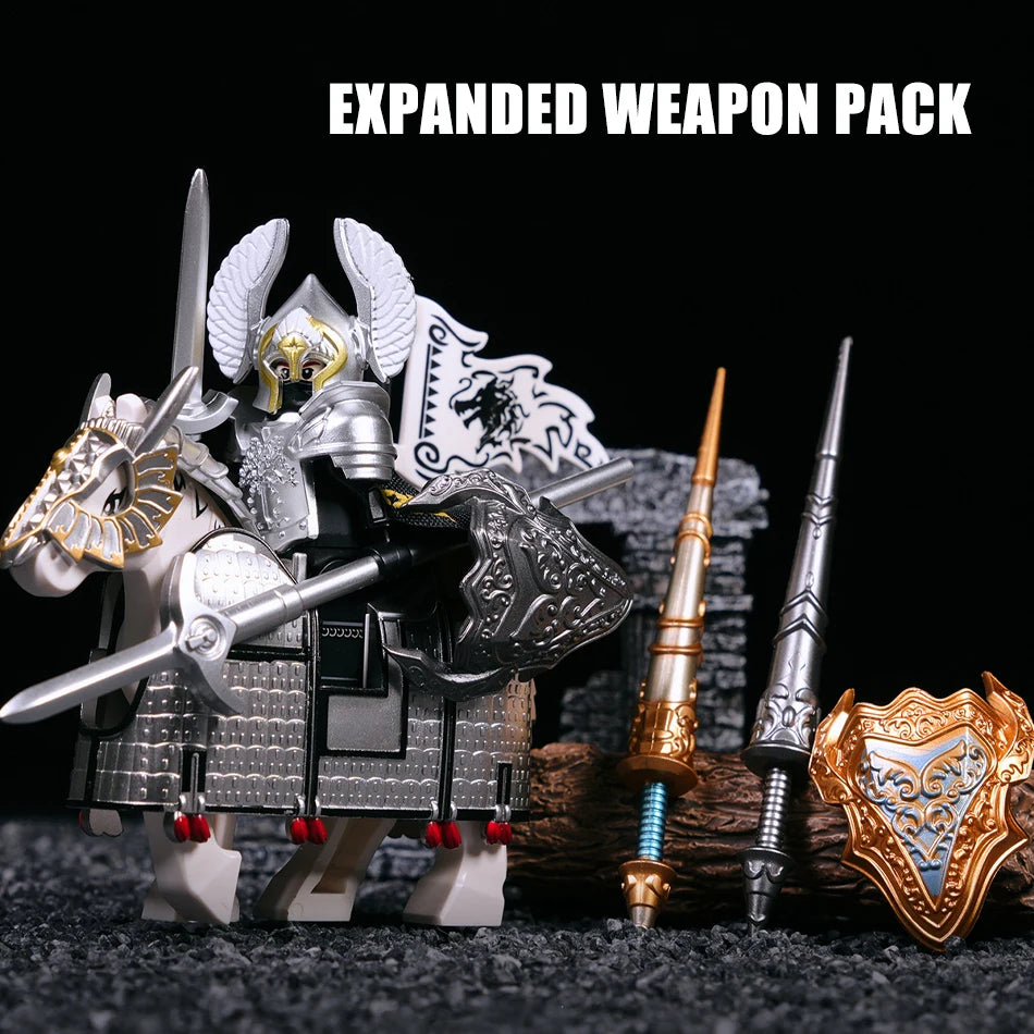 JIMITU Gondor Ritter mit Pferd