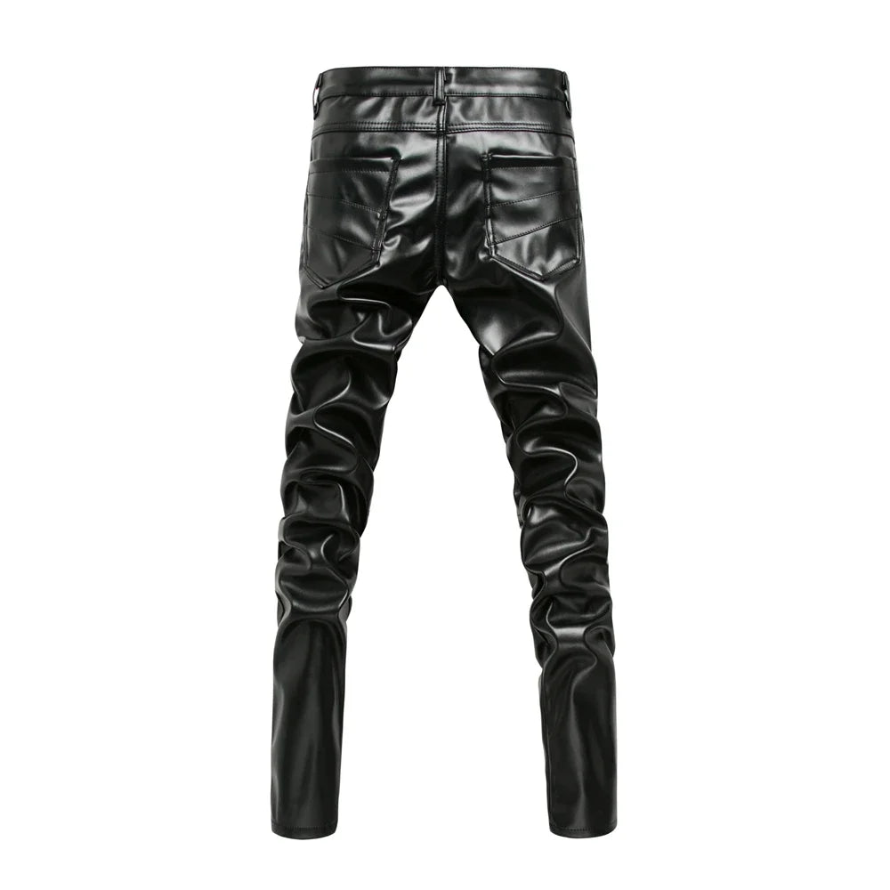 Männer Kunstlederhose High Street Fashion