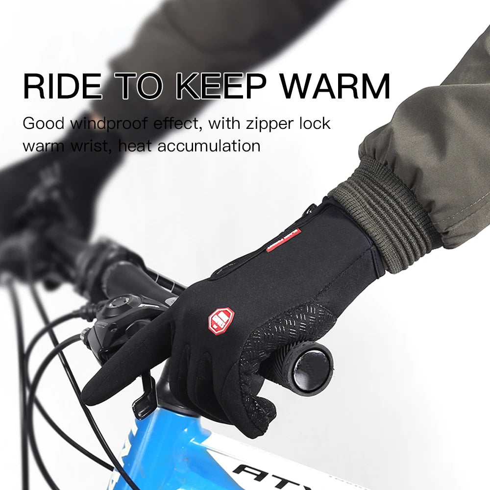 Herbst Winter Motorrad Handschuhe Männer Frauen Winddicht Anti-slip Touchscreen
