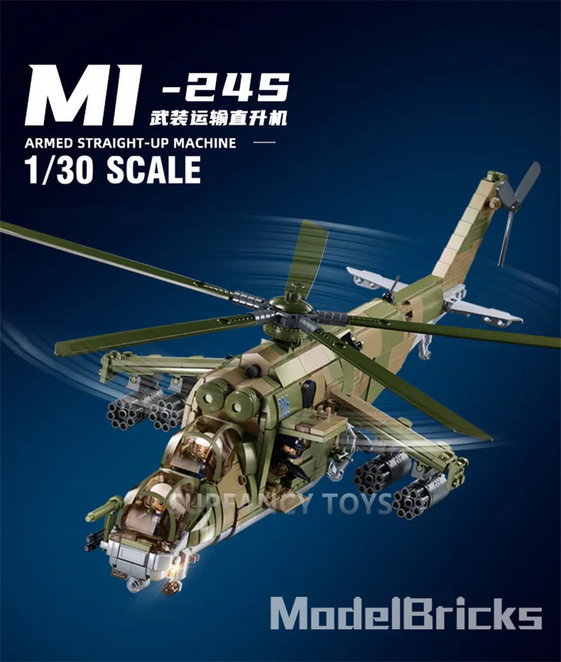 Sluban Militär Panzer oder Hubschrauber verschiedene Bausteine Sets