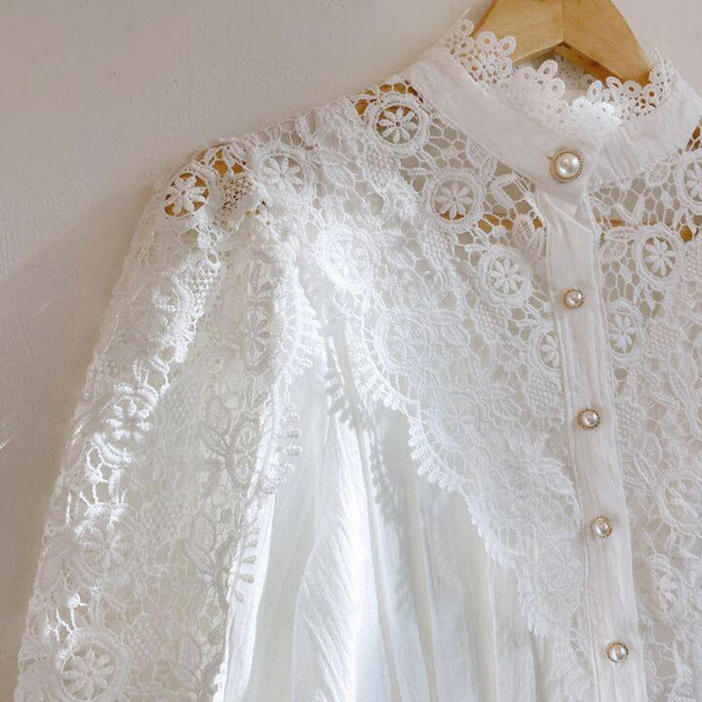 WonMiracle Bluse / Spitze