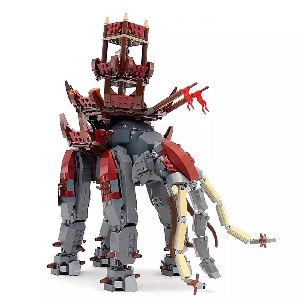 Brickpanda Balrogs,Treebeard Monster Baustein Set
