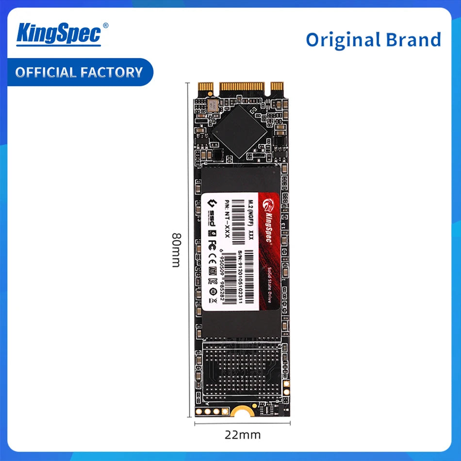 KingSpec M.2 SSD NGFF 128 GB 256 GB 512 GB 1 TB Festplatte für Laptop