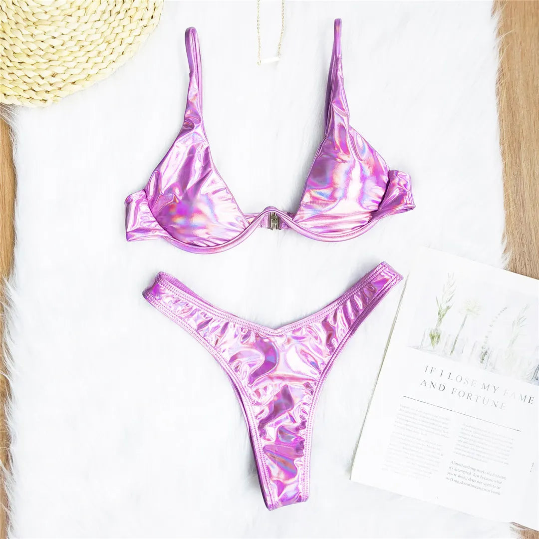 Bikini Set einfarbig