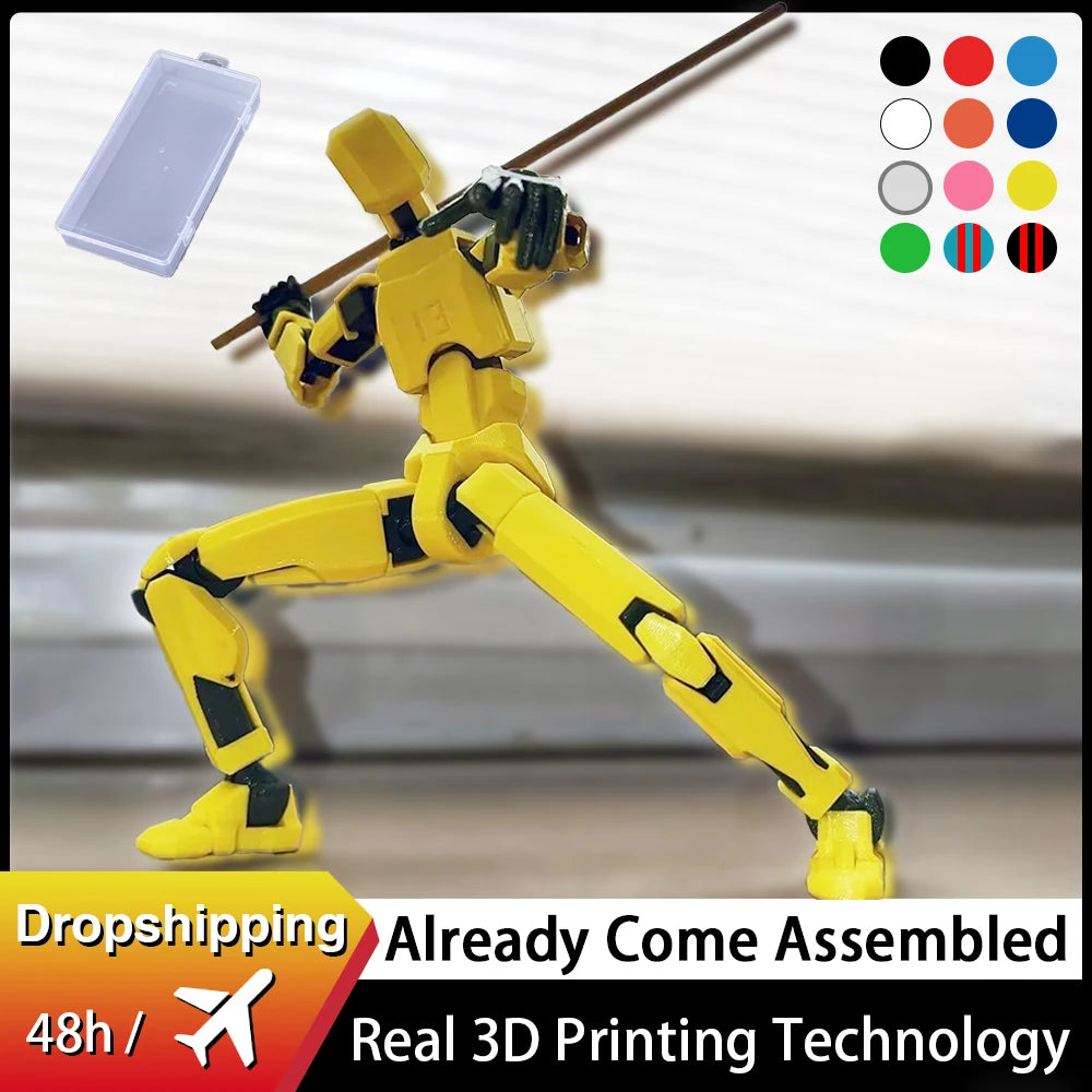 Beweglicher Shapeshift-Roboter mit mehreren Gelenken 2.0 Actionfigur