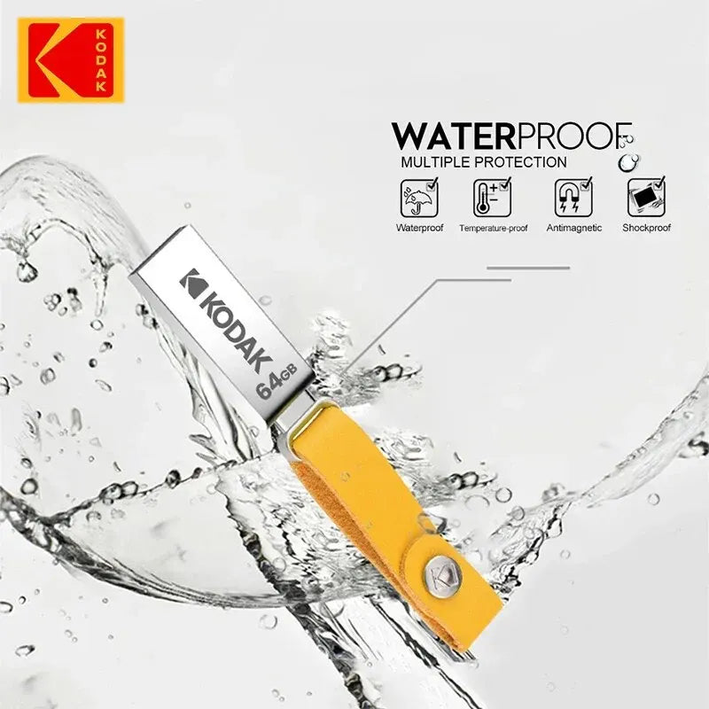 KODAK USB 2.0 Flash Drive 128GB 64GB 32GB Pen Wasserfest