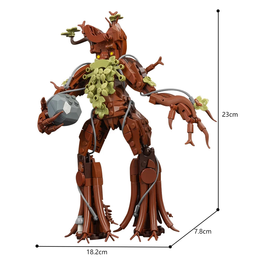 Brickpanda Balrogs,Treebeard Monster Baustein Set