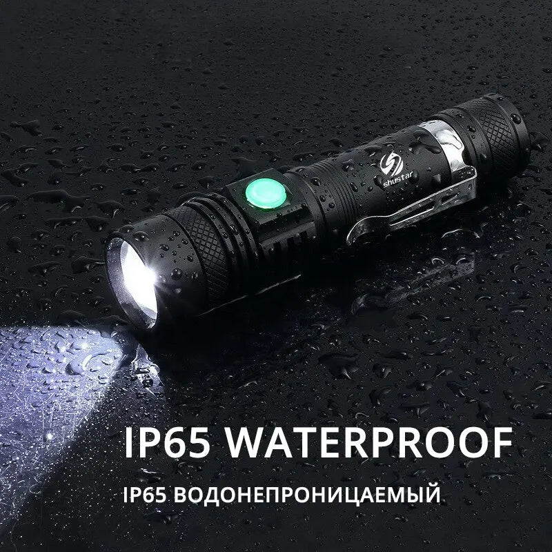 High Power Led Taschenlampe USB LED aufladbar