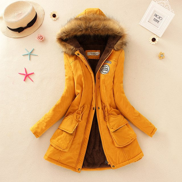 Herbst Winter Baumwolljacke Classic