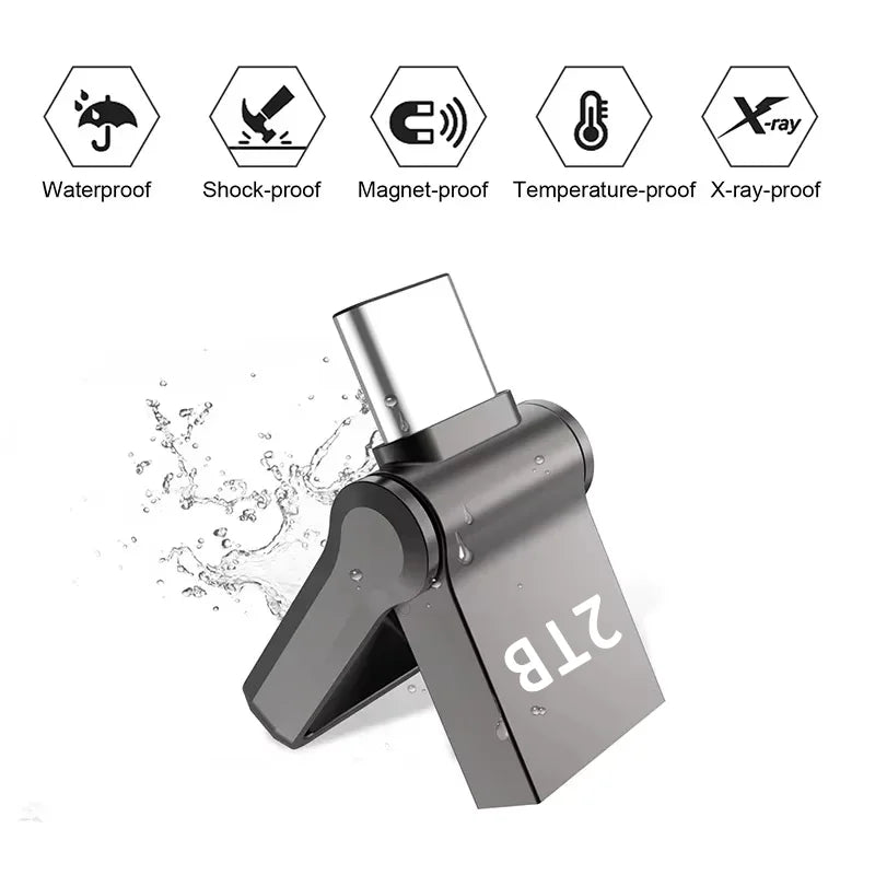 Xiaomi USB3.2 2TB Flash Drive High Speed USB