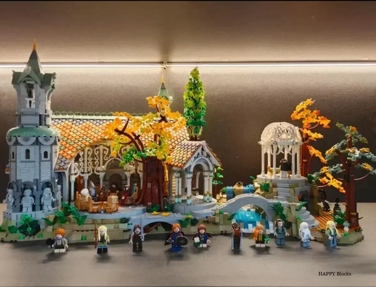 Brickpanda Rivendell Castle Modellbausteine 6167 Teile
