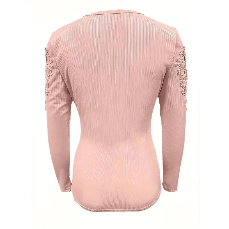 Inpetal Bluse Langarm Slim Fit
