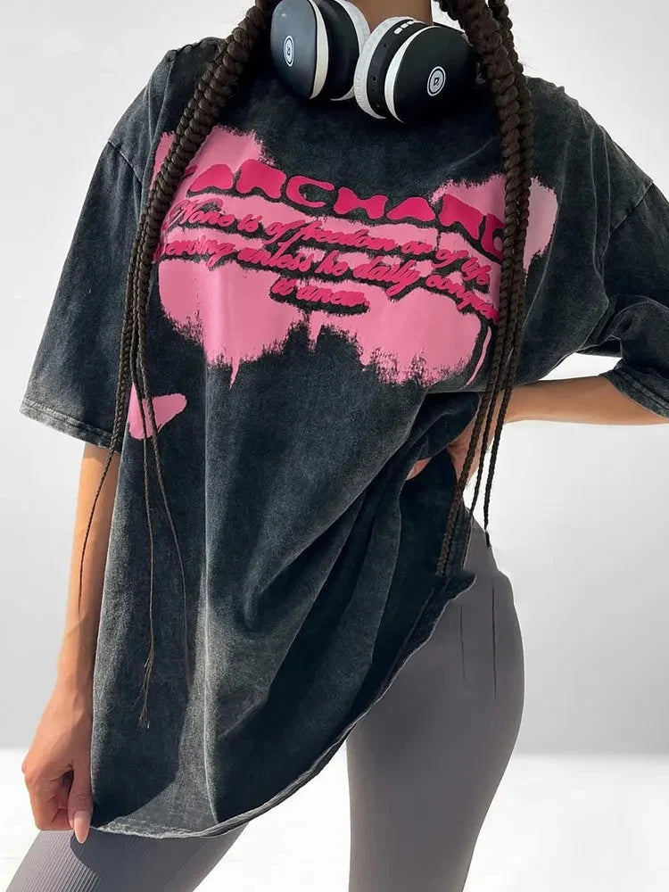 Teekoss 100 % Baumwolle Damen T-Shirt